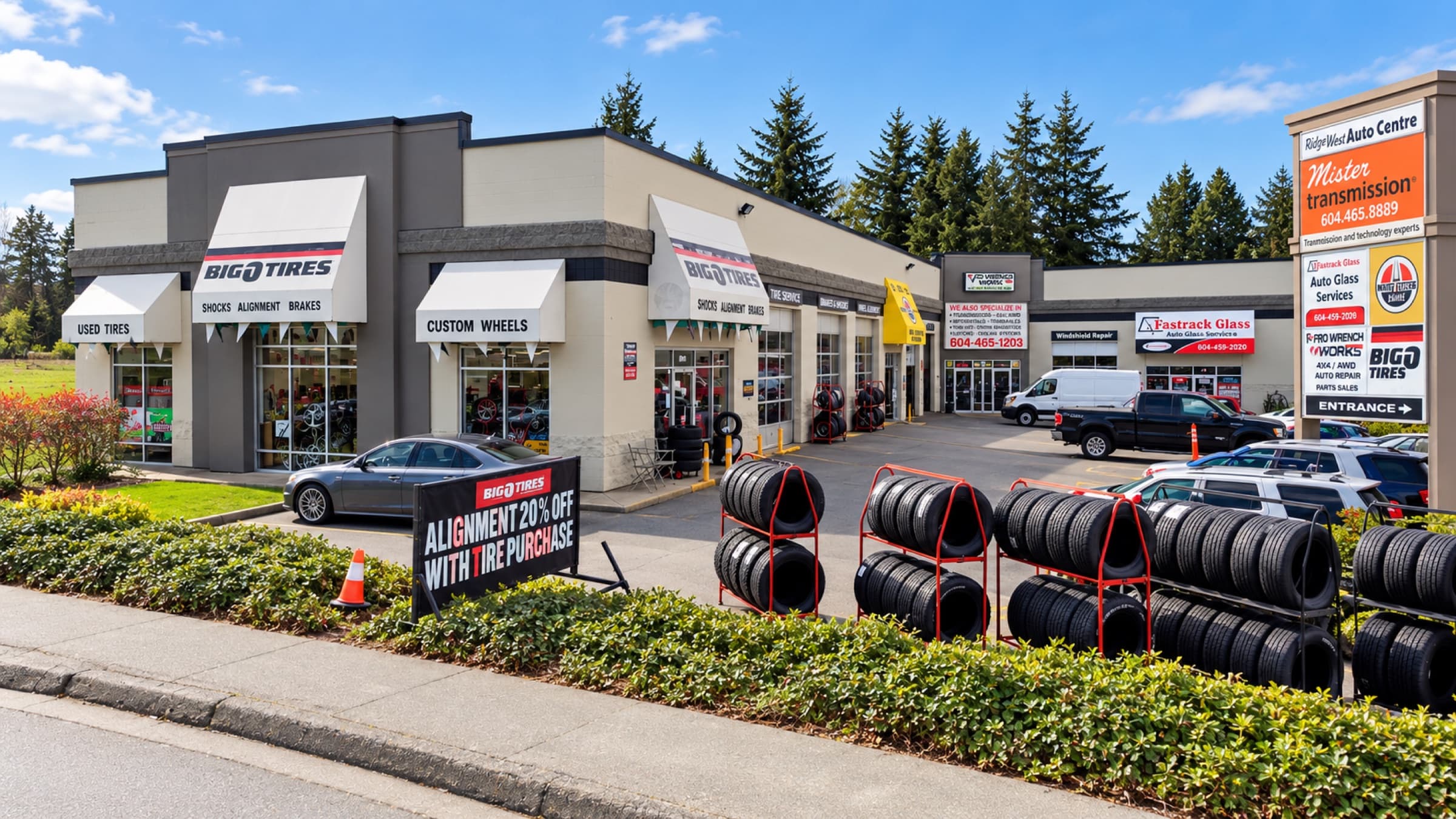 Big O Tires Maple Ridge storefront
